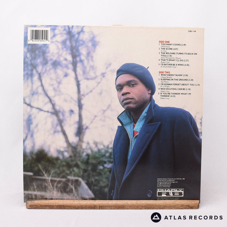 The Robert Cray Band - Who's Been Talkin' - LP Vinyl Record - EX/EX