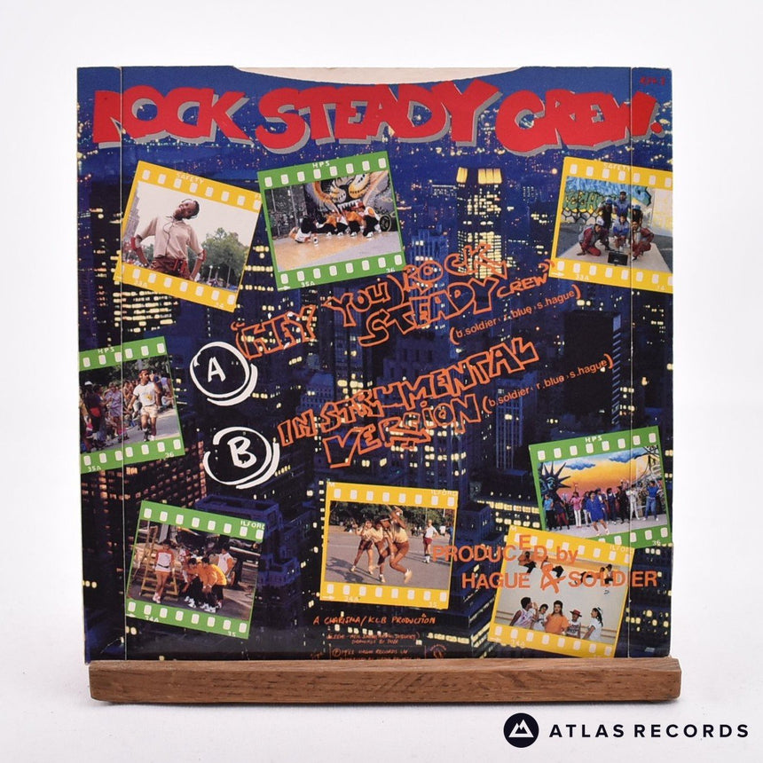 The Rock Steady Crew - (Hey You) The Rock Steady Crew - 7" Vinyl Record - EX/EX
