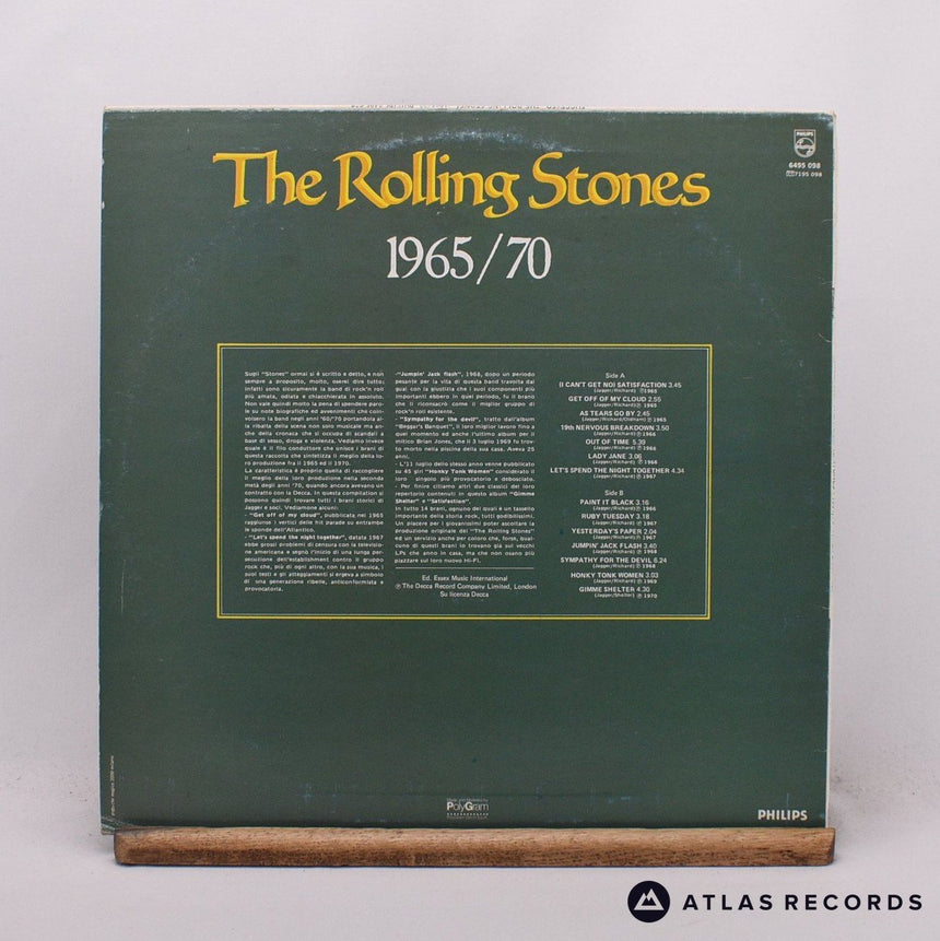 The Rolling Stones - 1965/70 - Italy LP Vinyl Record - VG+/EX