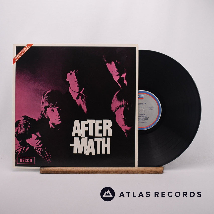 The Rolling Stones Aftermath LP Vinyl Record - Front Cover & Record
