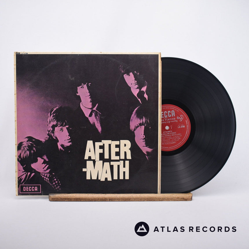 The Rolling Stones Aftermath LP Vinyl Record - Front Cover & Record