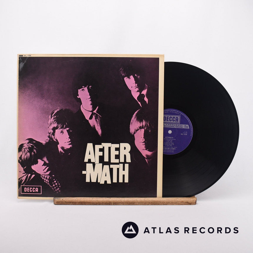 The Rolling Stones Aftermath LP Vinyl Record - Front Cover & Record