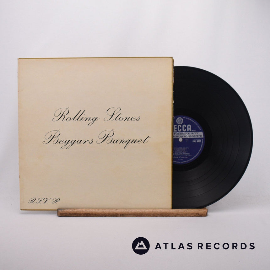 The Rolling Stones Beggars Banquet LP Vinyl Record - Front Cover & Record