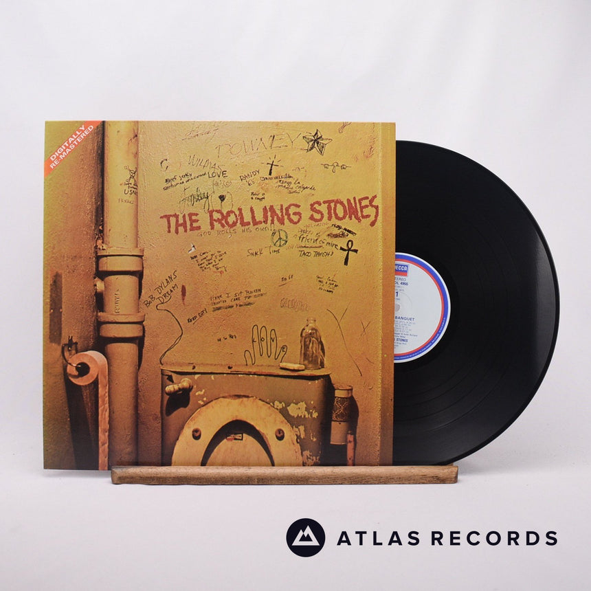 The Rolling Stones Beggars Banquet LP Vinyl Record - Front Cover & Record