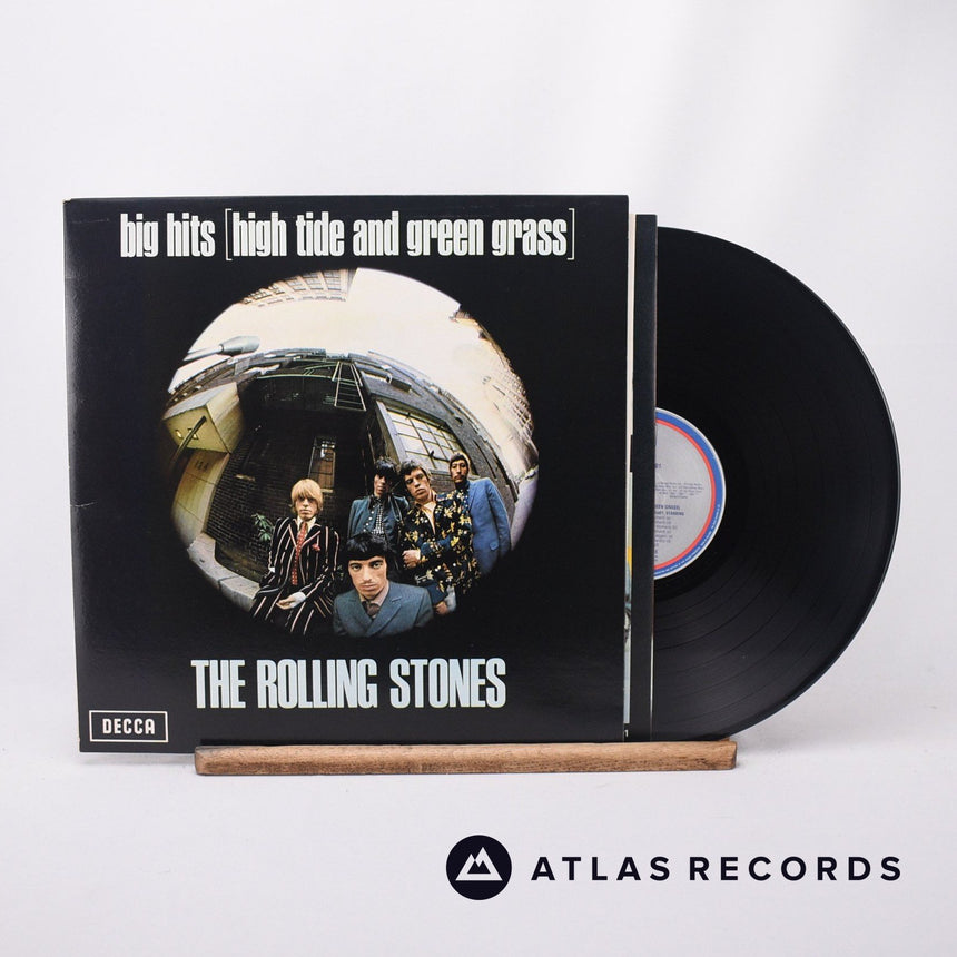 The Rolling Stones Big Hits LP Vinyl Record - Front Cover & Record