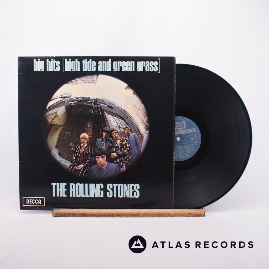 The Rolling Stones Big Hits LP Vinyl Record - Front Cover & Record