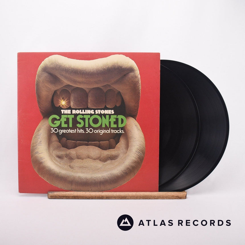 The Rolling Stones Get Stoned 2 x LP Vinyl Record - Front Cover & Record
