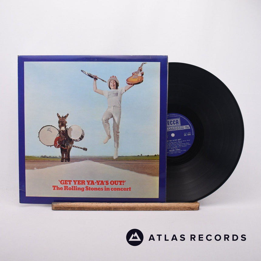 The Rolling Stones Get Yer Ya-Ya's Out! LP Vinyl Record - Front Cover & Record