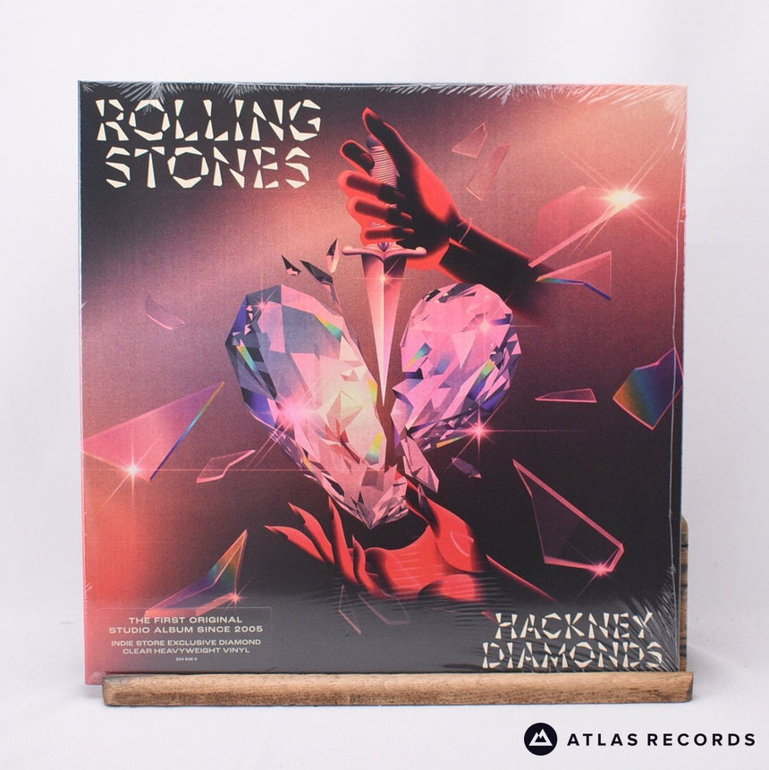 The Rolling Stones Hackney Diamonds LP Vinyl Record - Front Cover & Record