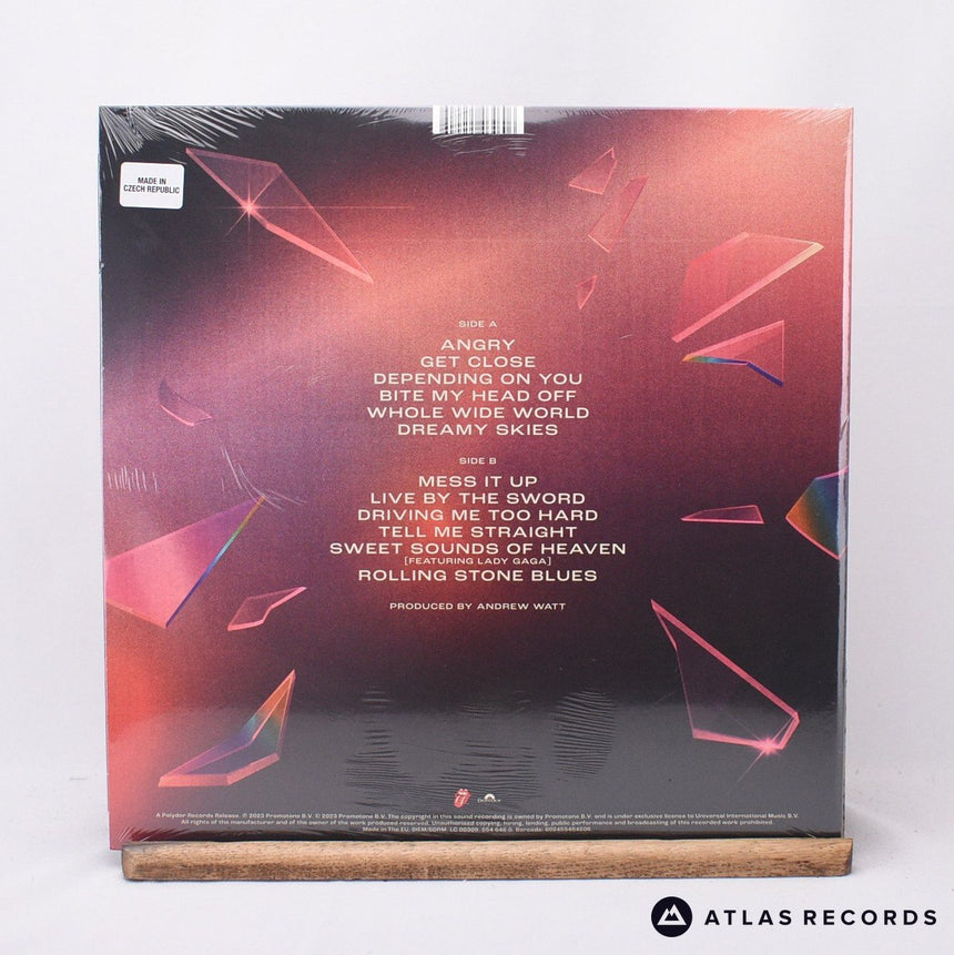 The Rolling Stones - Hackney Diamonds - Clear Diamond LP Vinyl Record - NEW