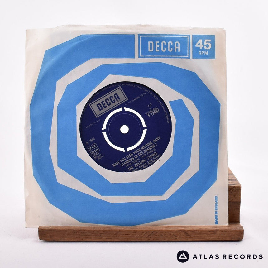 The Rolling Stones Have You Seen Your Mother, Baby, Standing In The Shadow ? 7" Vinyl Record - Front Cover & Record