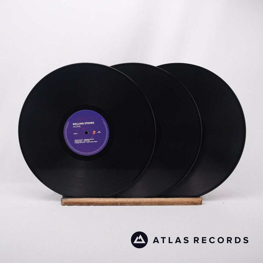 The Rolling Stones - Honk - Tri-Fold A B 3 x LP Vinyl Record - NM/NM