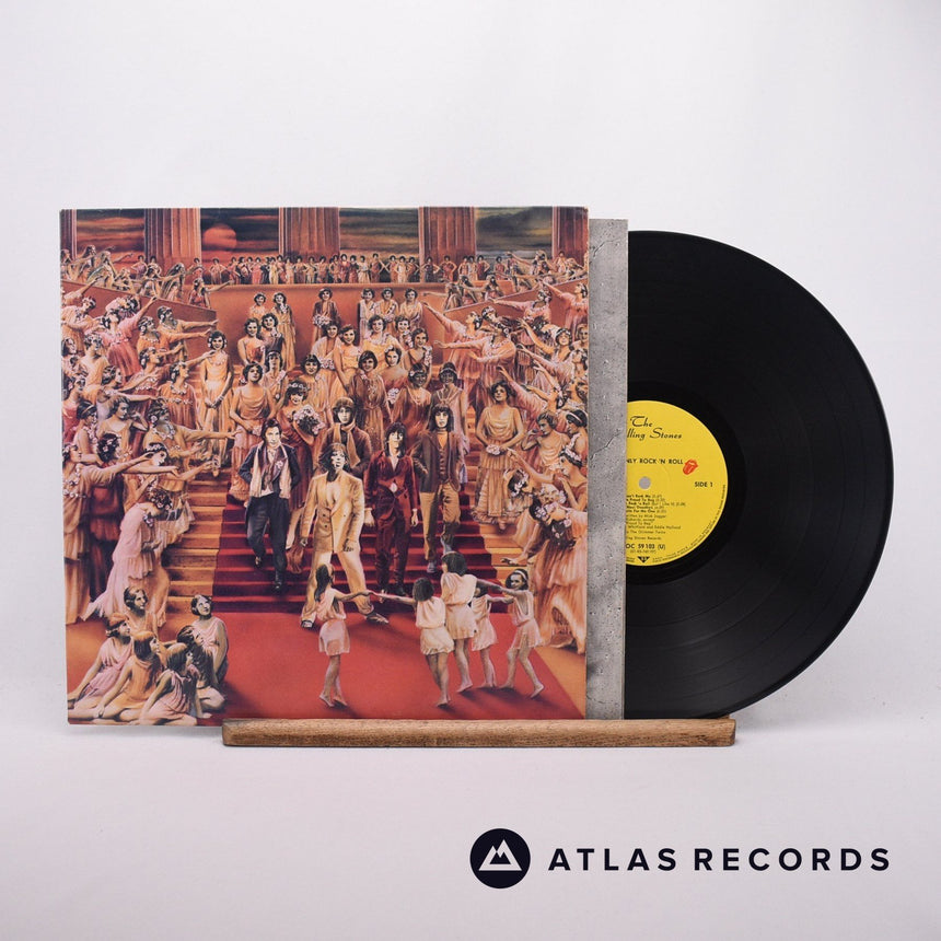The Rolling Stones It's Only Rock 'N Roll LP Vinyl Record - Front Cover & Record