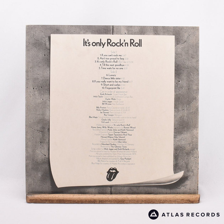 The Rolling Stones - It's Only Rock 'N Roll - A2 B2 LP Vinyl Record - EX/EX