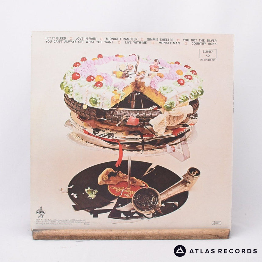 The Rolling Stones - Let It Bleed - Reissue 00-1 00-2 LP Vinyl Record - VG+/VG+
