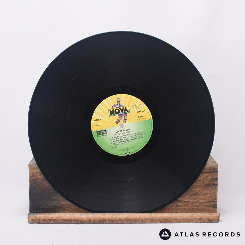 The Rolling Stones - Let It Bleed - Reissue 00-1 00-2 LP Vinyl Record - VG+/VG+