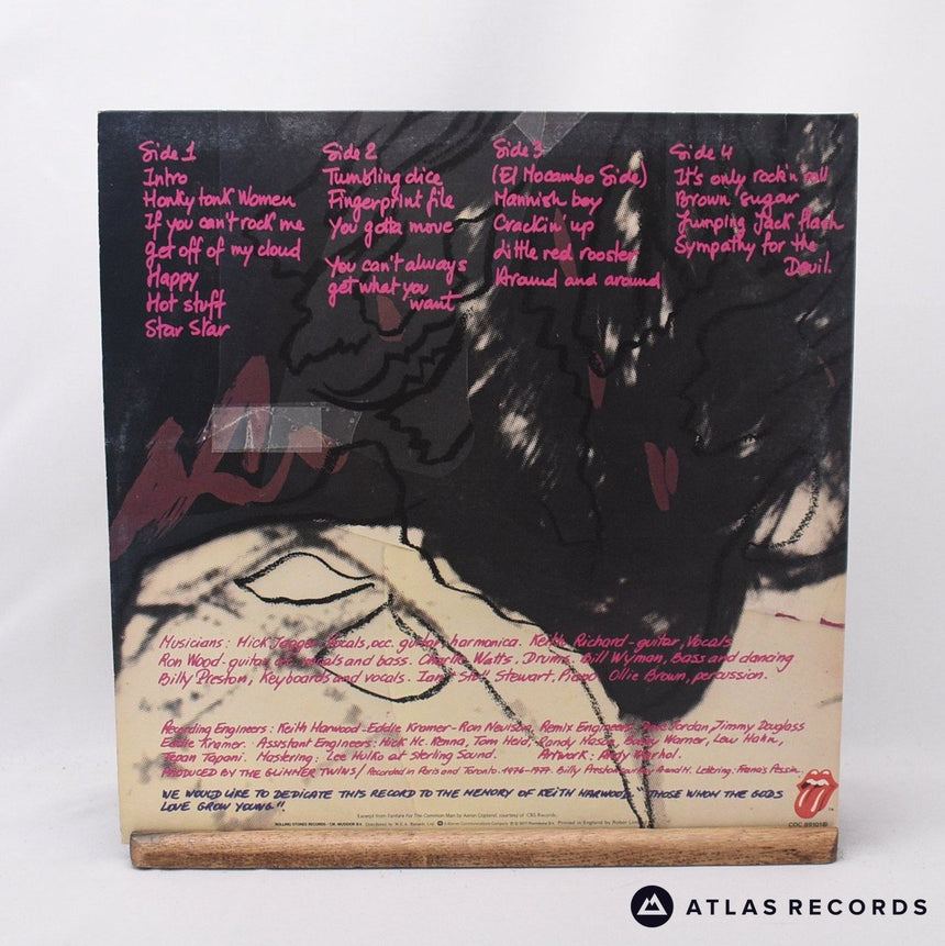 The Rolling Stones - Love You Live - A-2 B-2 2 x LP Vinyl Record - VG+/VG+