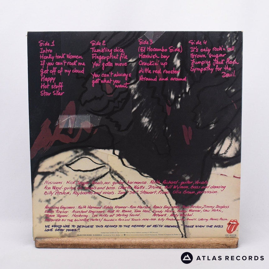 The Rolling Stones - Love You Live - A-2 B-2 C-1 D-2 2 x LP Vinyl Record - EX/EX