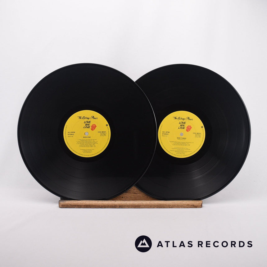 The Rolling Stones - Love You Live - A-2 B-2 C-1 D-2 2 x LP Vinyl Record - EX/EX