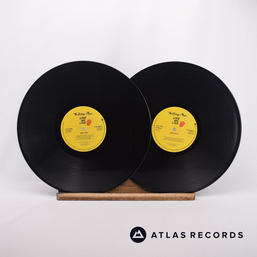 The Rolling Stones - Love You Live - A-2 B-2 C-1 D-2 2 x LP Vinyl Record - EX/EX