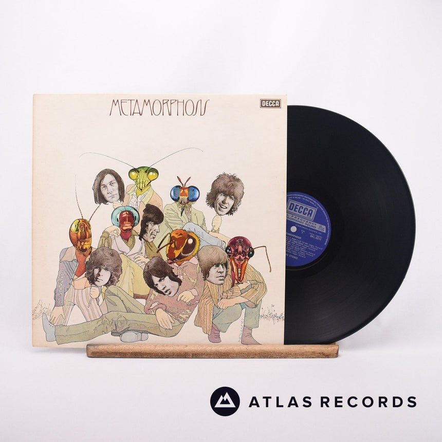 The Rolling Stones Metamorphosis LP Vinyl Record - Front Cover & Record