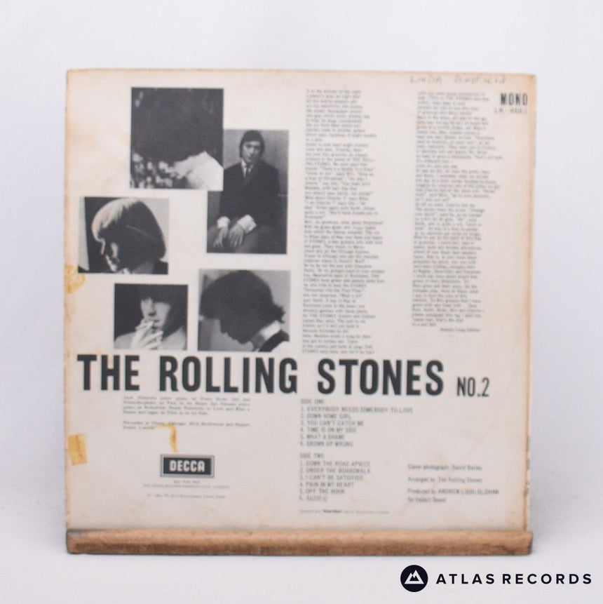 The Rolling Stones - No. 2 - First Press Mono -1A LP Vinyl Record - VG+/VG