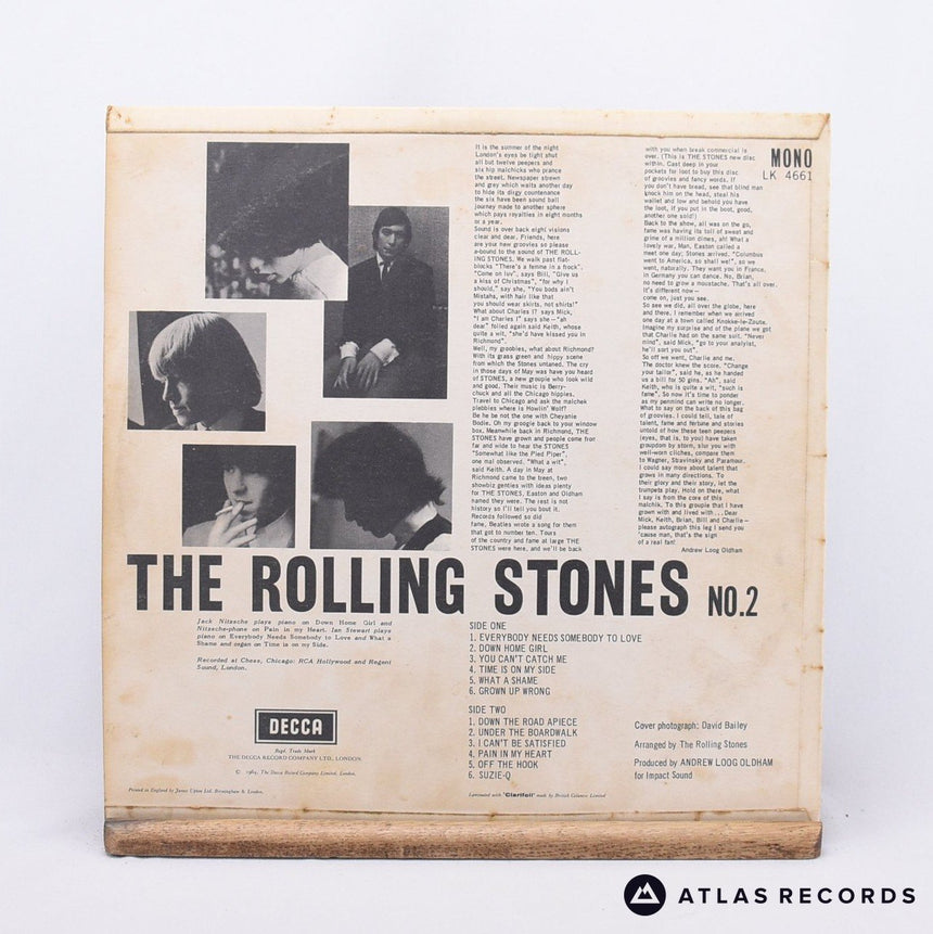 The Rolling Stones - No. 2 - Mono LP Vinyl Record - VG+/VG+