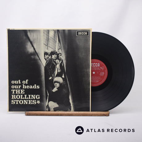 The Rolling Stones Out Of Our Heads LP Vinyl Record - Front Cover & Record
