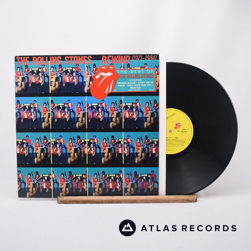 The Rolling Stones Rewind LP Vinyl Record - Front Cover & Record