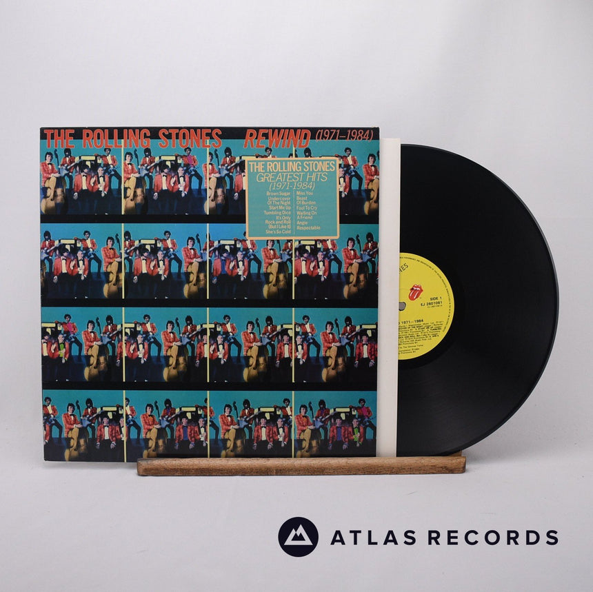 The Rolling Stones Rewind LP Vinyl Record - Front Cover & Record