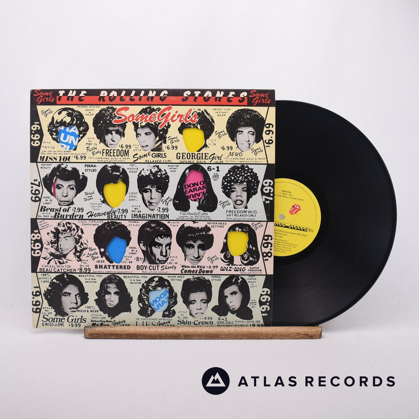 The Rolling Stones Some Girls LP Vinyl Record - Front Cover & Record