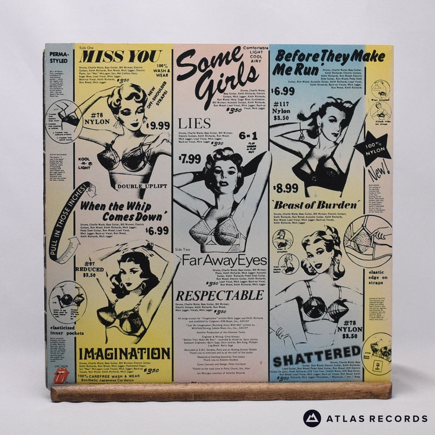 The Rolling Stones - Some Girls - 784079 784080 LP Vinyl Record - VG+/VG+