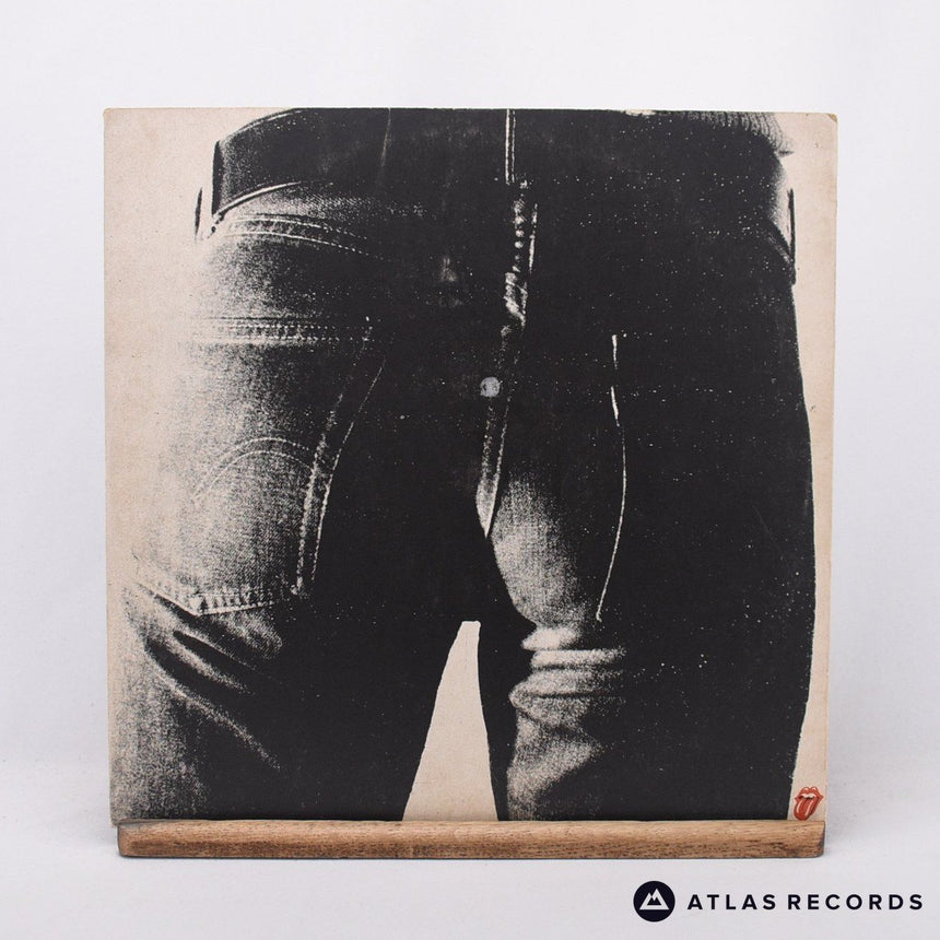 The Rolling Stones - Sticky Fingers - A4 B4 LP Vinyl Record - VG+/VG+