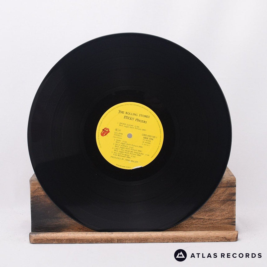 The Rolling Stones - Sticky Fingers - Reissue 1A1 1B1 LP Vinyl Record - EX/EX