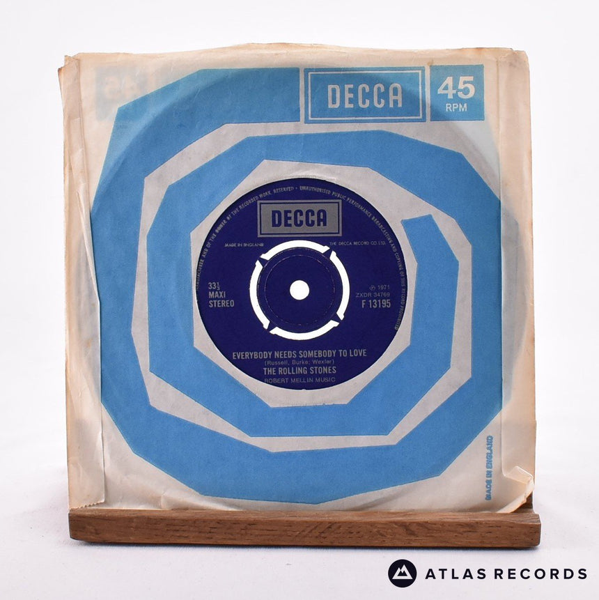 The Rolling Stones - Street Fighting Man - 7" Maxi-Single Vinyl Record - VG+/EX