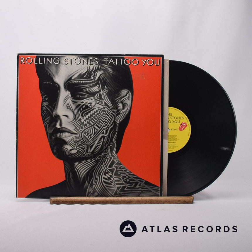 The Rolling Stones Tattoo You LP Vinyl Record - Front Cover & Record