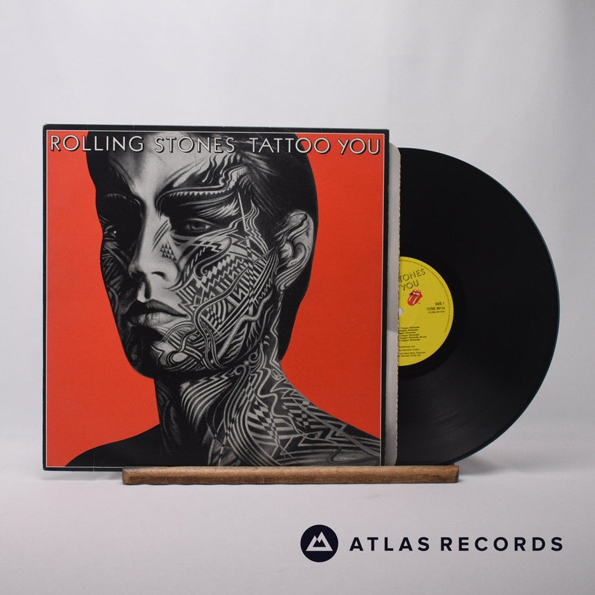 The Rolling Stones Tattoo You LP Vinyl Record - Front Cover & Record