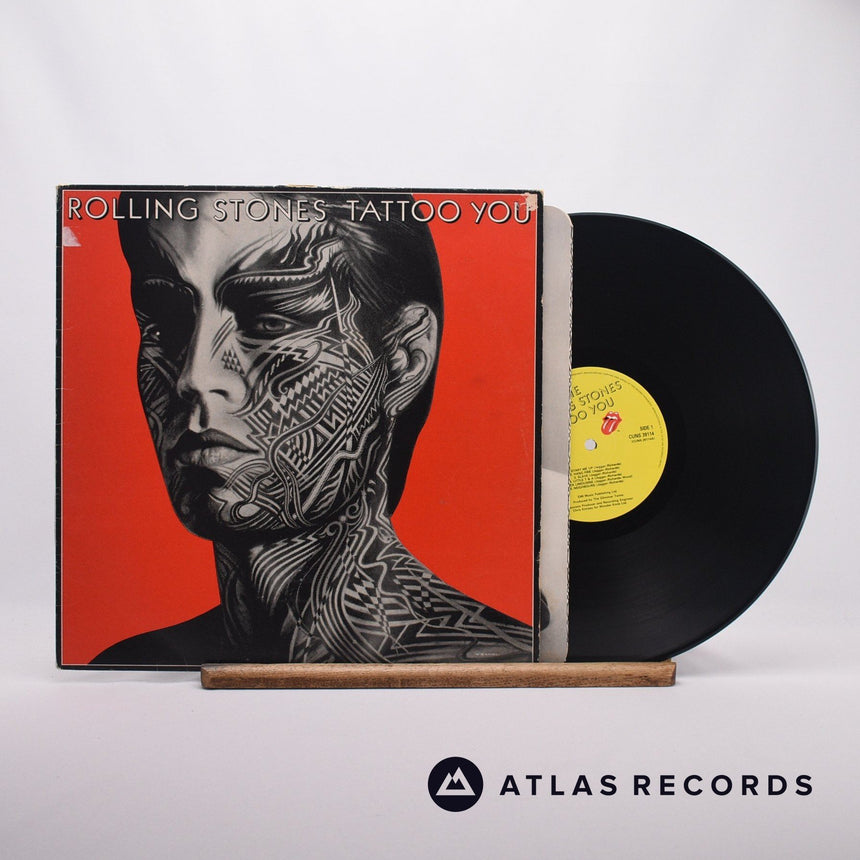 The Rolling Stones Tattoo You LP Vinyl Record - Front Cover & Record