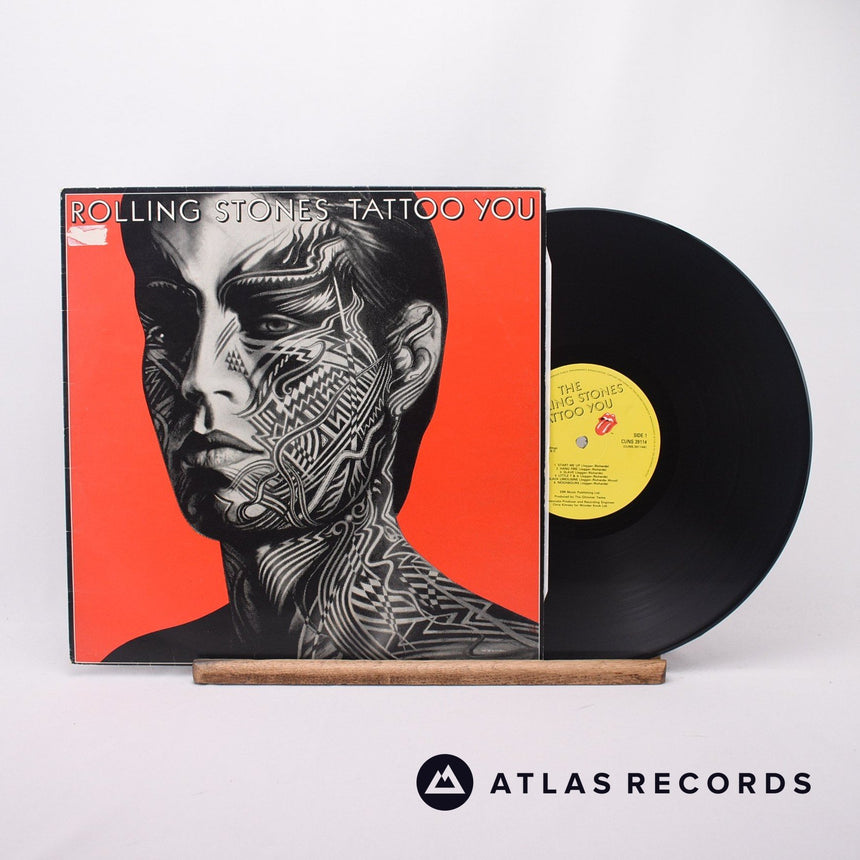 The Rolling Stones Tattoo You LP Vinyl Record - Front Cover & Record