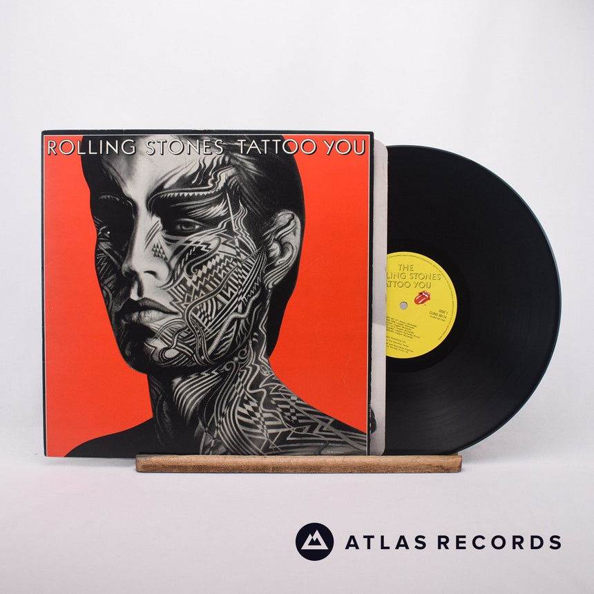 The Rolling Stones Tattoo You LP Vinyl Record - Front Cover & Record