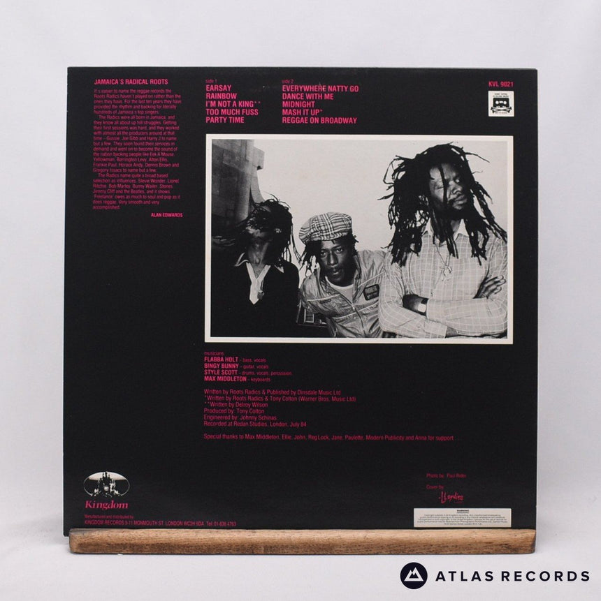 The Roots Radics - Freelance - A B LP Vinyl Record - EX/EX