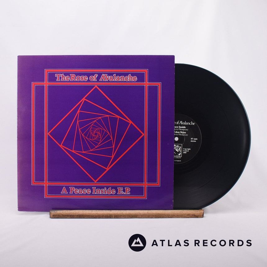The Rose Of Avalanche A Peace Inside E.P. 12" Vinyl Record - Front Cover & Record