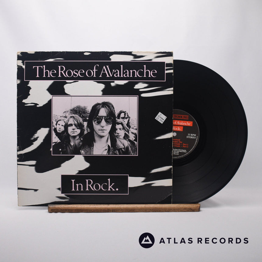 The Rose Of Avalanche In Rock LP Vinyl Record - Front Cover & Record