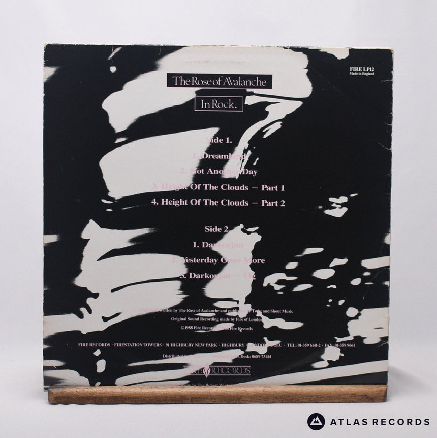 The Rose Of Avalanche - In Rock - LP Vinyl Record - VG+/VG+