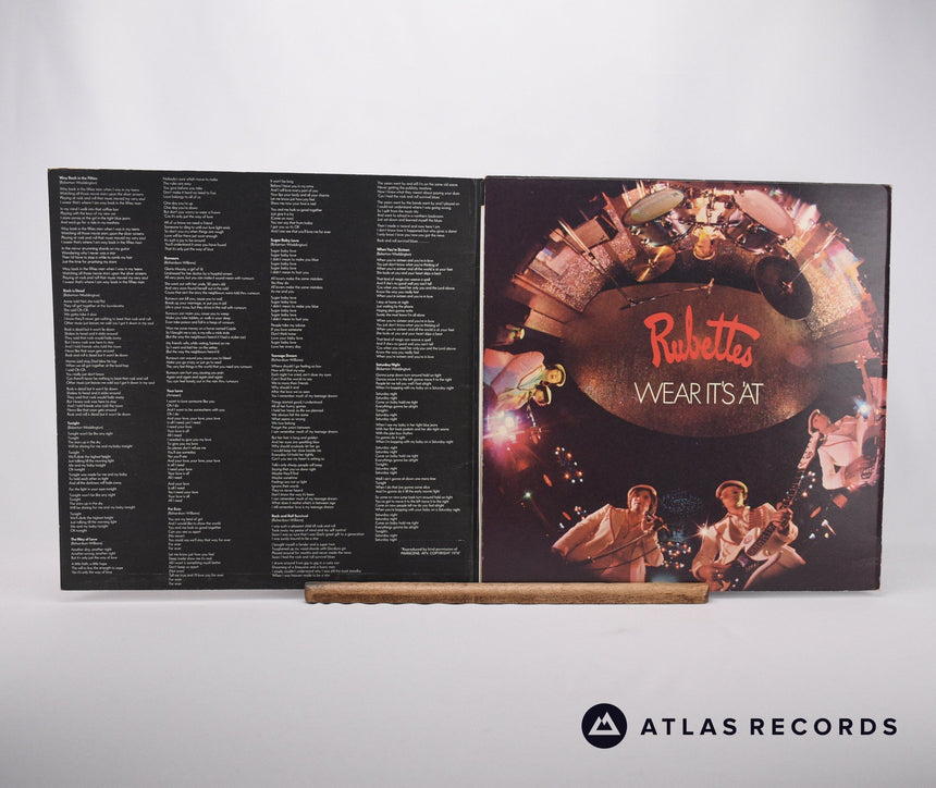 The Rubettes - Wear It's 'At - Insert Gatefold LP Vinyl Record - VG+/EX