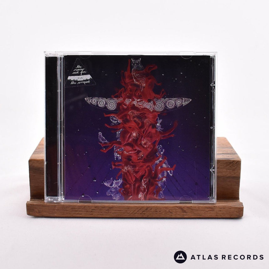 The Rumour Said Fire The Arrogant CD Vinyl Record - Front Cover & Record