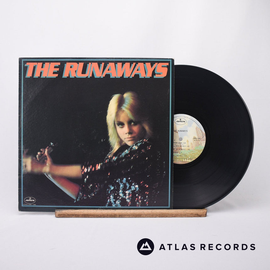 The Runaways The Runaways LP Vinyl Record - Front Cover & Record