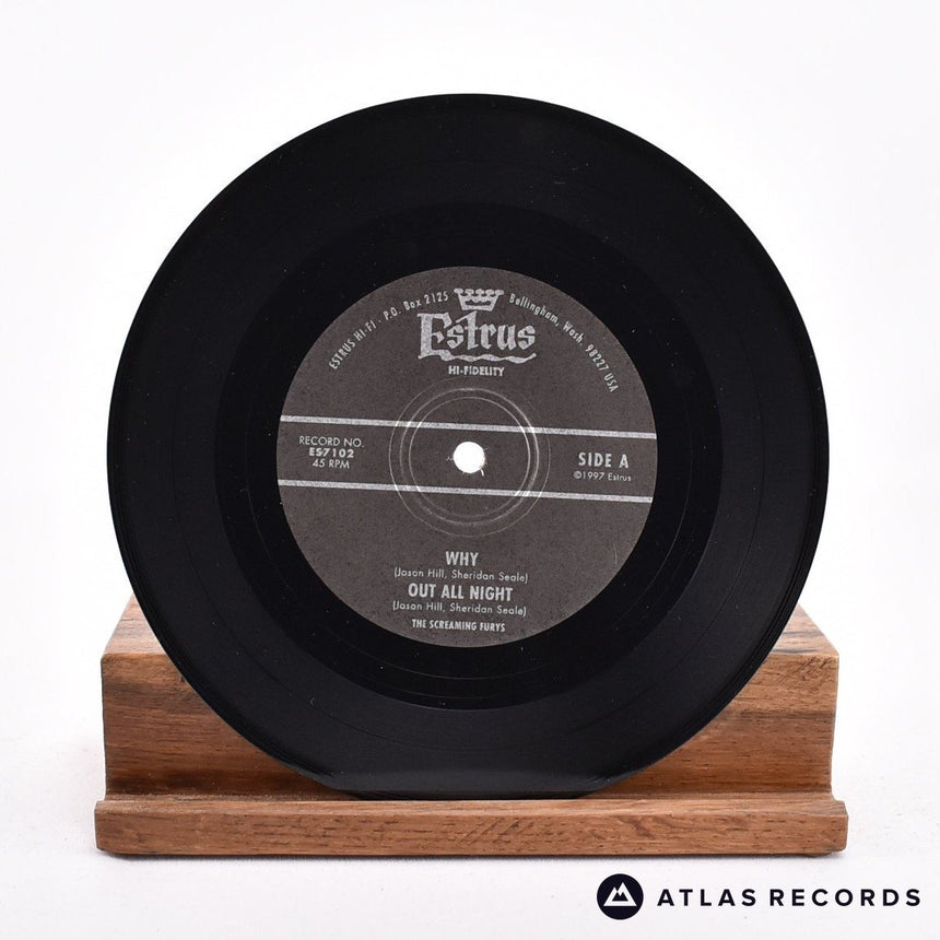 The Screamin' Furys - Why - 7" EP Vinyl Record - VG+/VG+