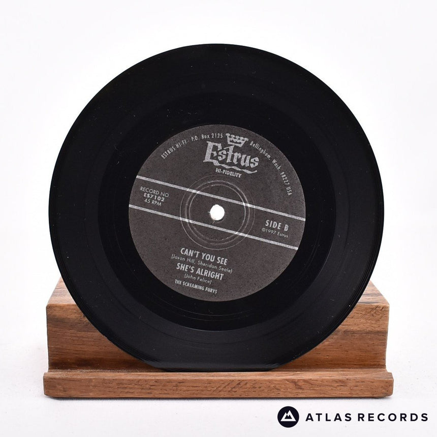 The Screamin' Furys - Why - 7" EP Vinyl Record - VG+/VG+