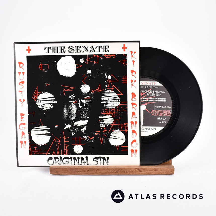 The Senate Original Sin 7" Vinyl Record - Front Cover & Record